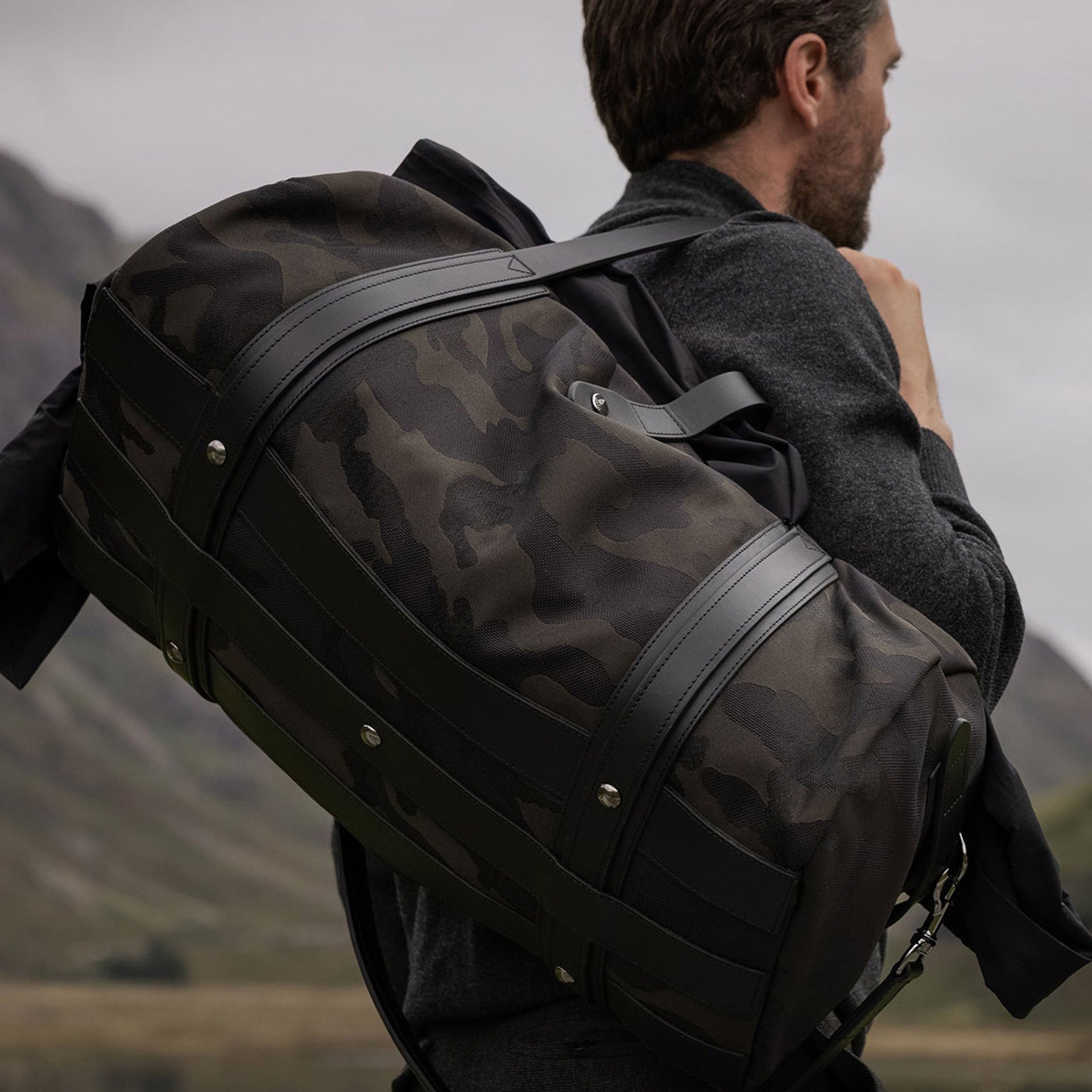 Mismo M/S Explorer Camo Weekender Bag | Uncrate Supply