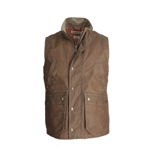 Tom Beckbe Kinsman Vest Tobacco