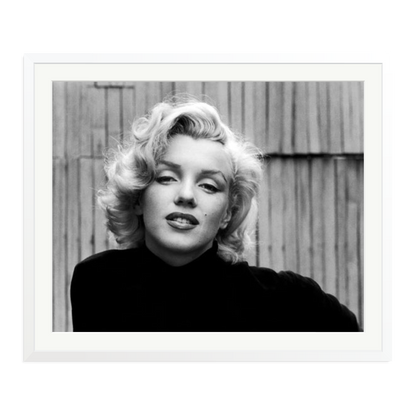 Marilyn Monroe Posing Framed Print