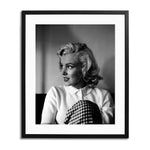 Marilyn Monroe Framed Print - Black Frame
