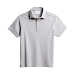 Ministry of Supply Grey White Heather Apollo Polo - Grey White Heather