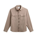 Ministry of Supply Oatmeal Tweed Fusion Overshirt - Oatmeal Tweed