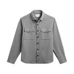 Ministry of Supply Medium Grey Fusion Overshirt - Medium Grey Heather