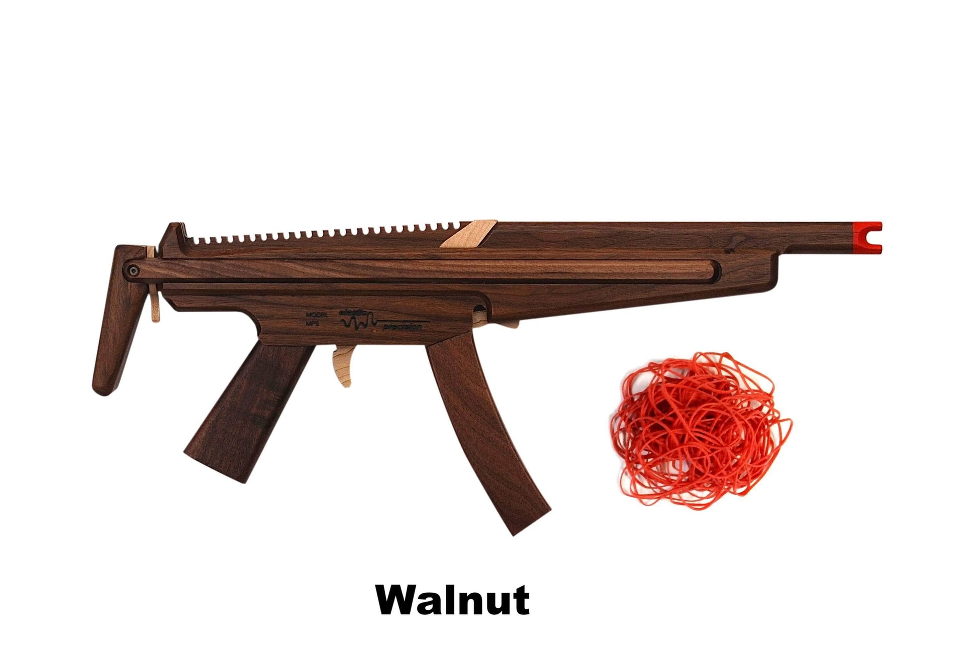 MP5 Rubber Band Machine Gun Walnut