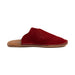 Mr. Grumpy Leather Slippers - Red Wine