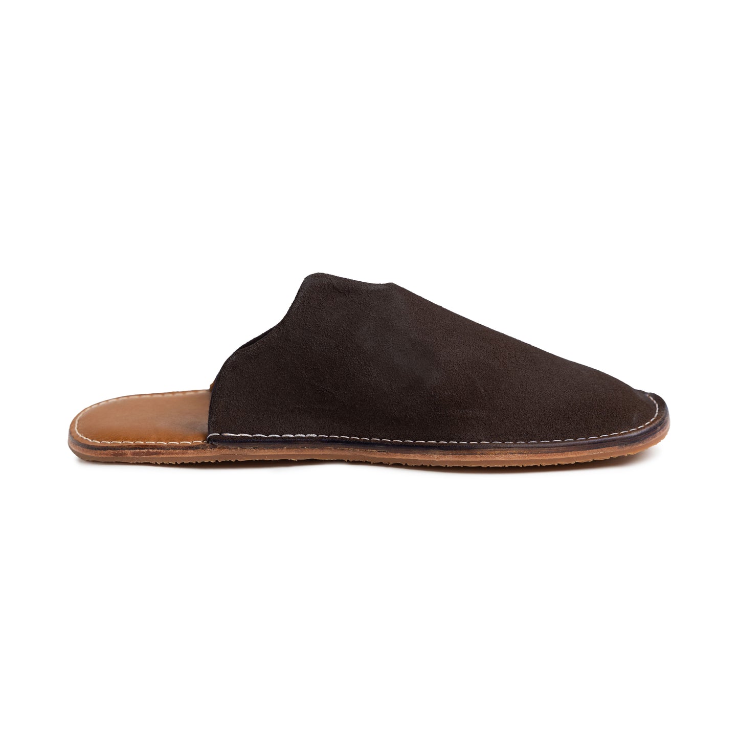 Mr. Grumpy Leather Slippers