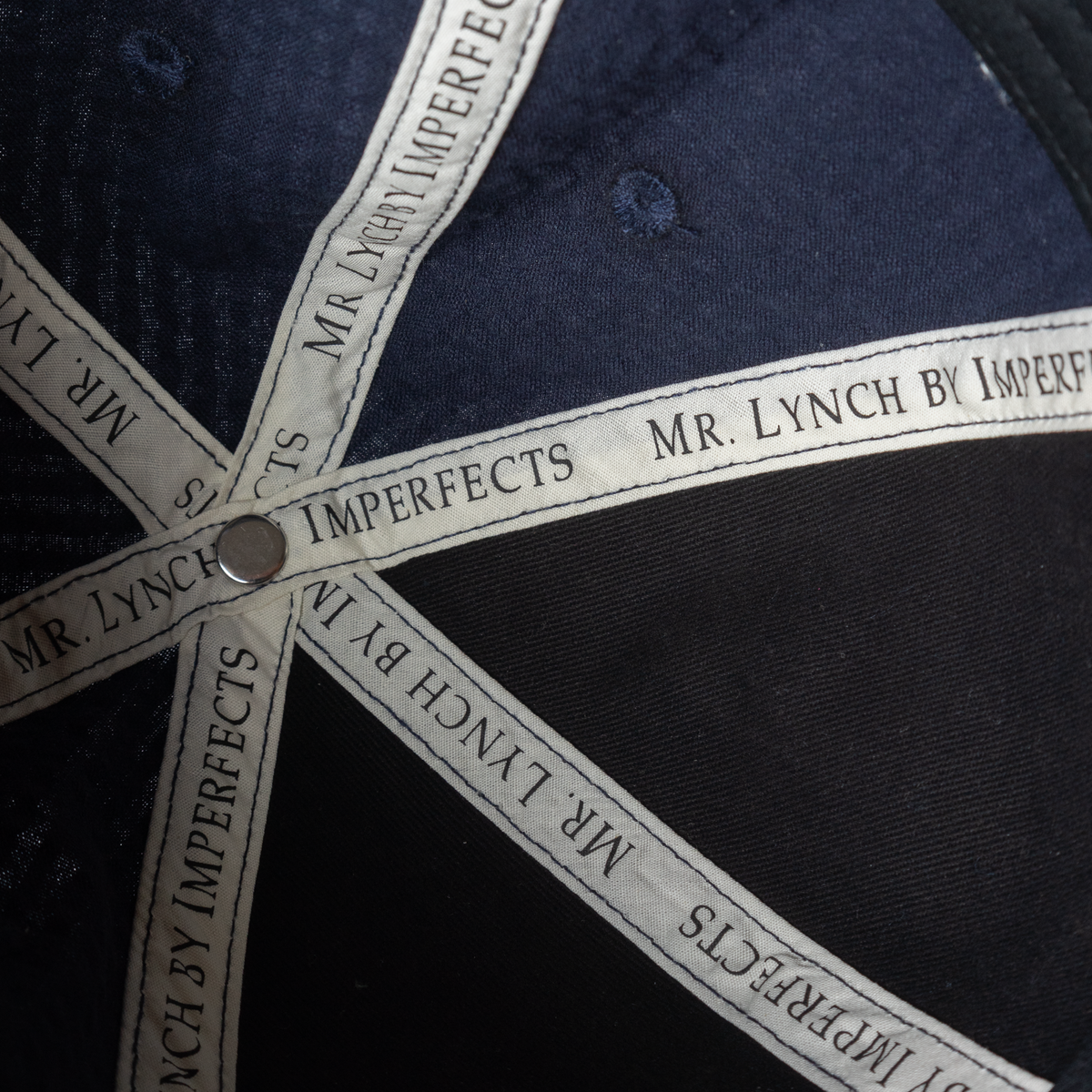 Mr. Lynch's Directors Cap in Summer Seersucker