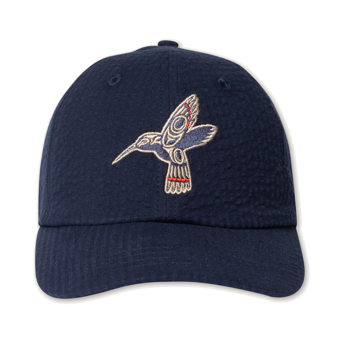Mr. Lynch's Directors Cap in Summer Seersucker