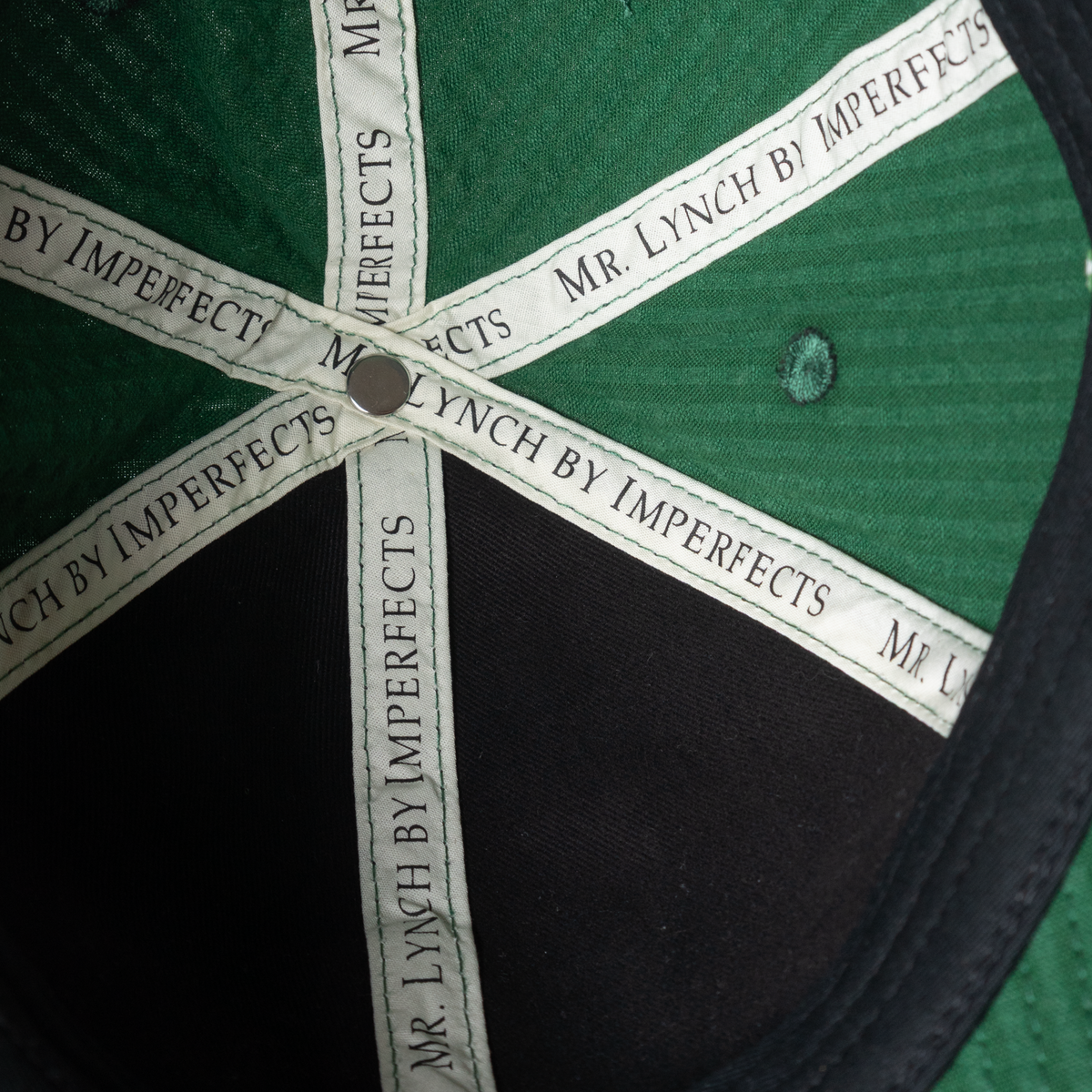 Mr. Lynch's Directors Cap in Summer Seersucker