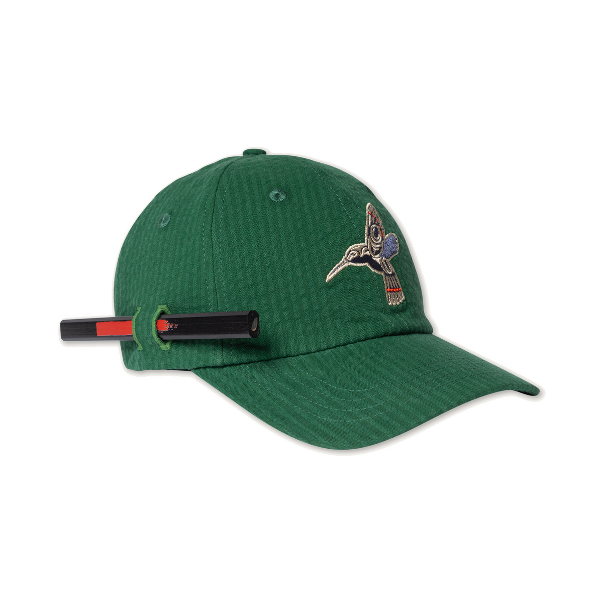 Mr. Lynch's Directors Cap in Summer Seersucker