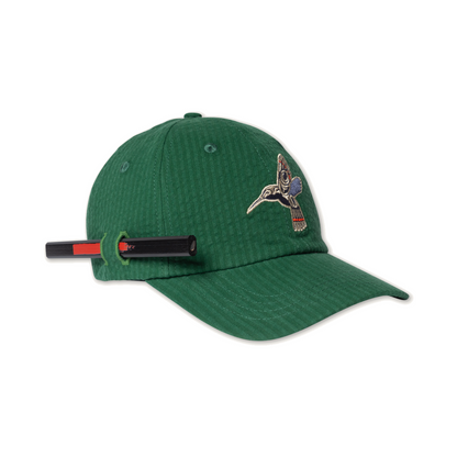 Mr. Lynch's Directors Cap in Summer Seersucker
