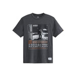 Alpha Industries NASA EXPLORATION TEE - DARK CHARCOAL HEATHER