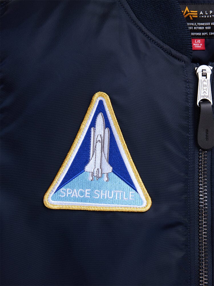 NASA アポロ MA-1ジャケット ネイビー Alpha Industries NASA MA-1 BOMBER JACKET GEN II | Uncrate Supply