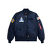 Alpha Industries NASA MA-1 BOMBER JACKET GEN II - REPLICA BLUE