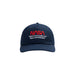 Alpha Industries NASA WORM LOGO CAP - REPLICA BLUE