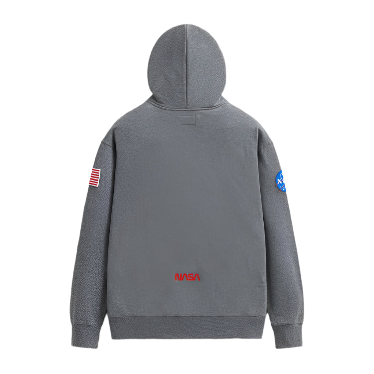 ALPHA INDUSTRIES NASA WORM LOGO HOODIE