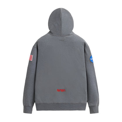 ALPHA INDUSTRIES NASA WORM LOGO HOODIE