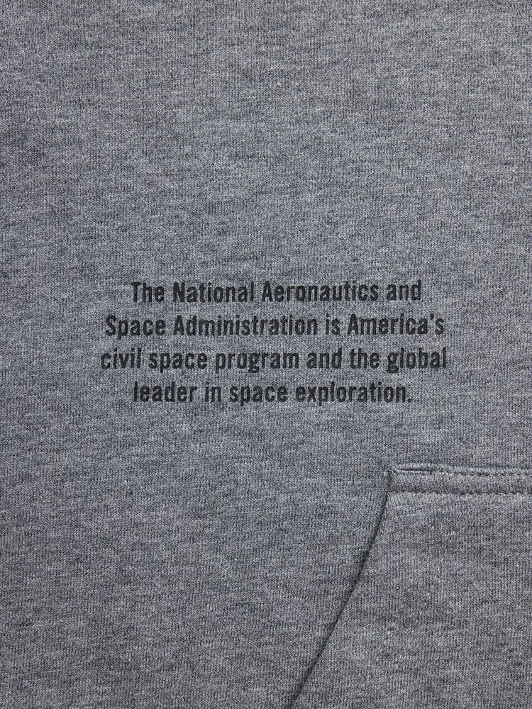 ALPHA INDUSTRIES NASA WORM LOGO HOODIE