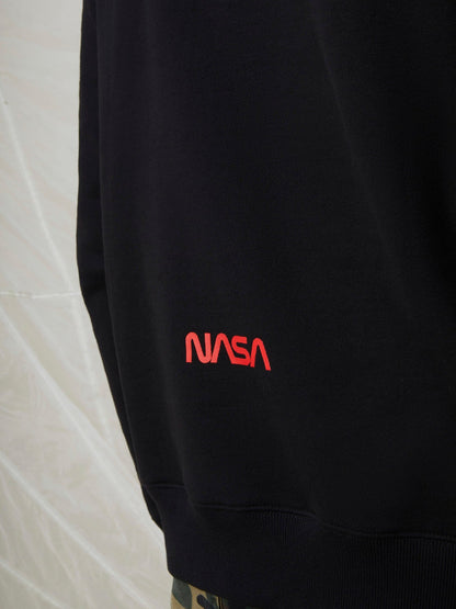 ALPHA INDUSTRIES NASA WORM LOGO HOODIE