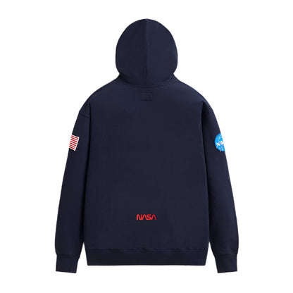 ALPHA INDUSTRIES NASA WORM LOGO HOODIE