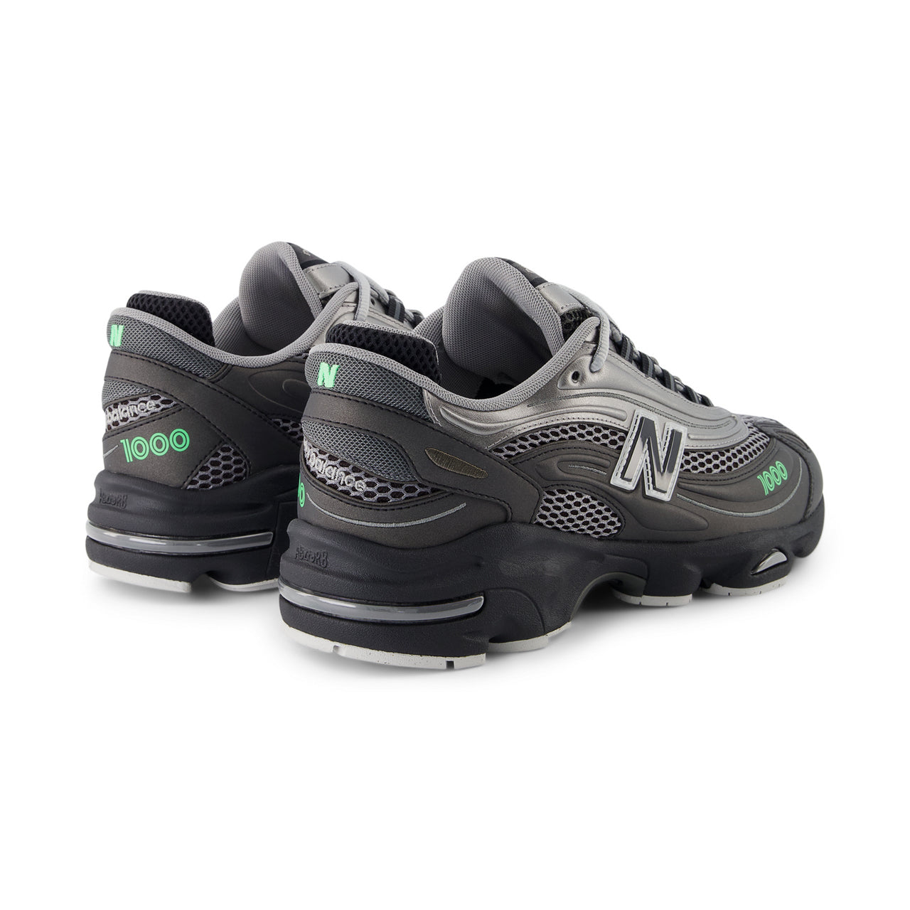 New Balance 1000 Black Silver Sneakers