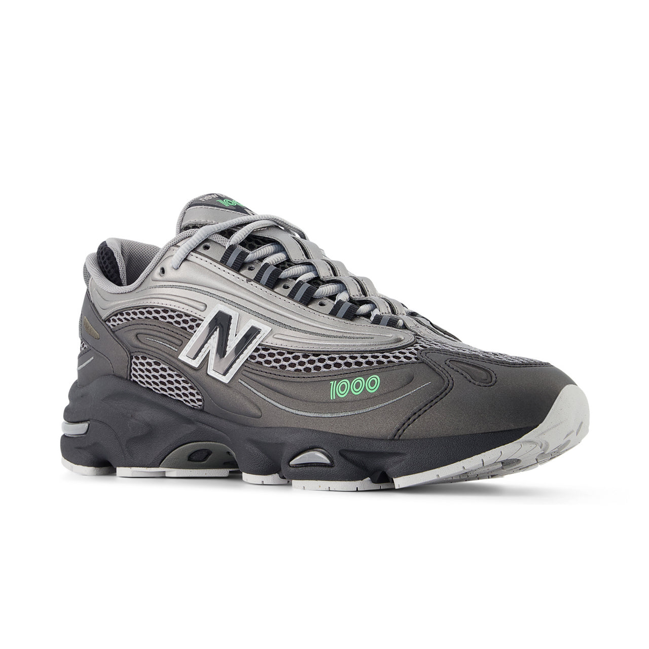 New Balance 1000 Black Silver Sneakers