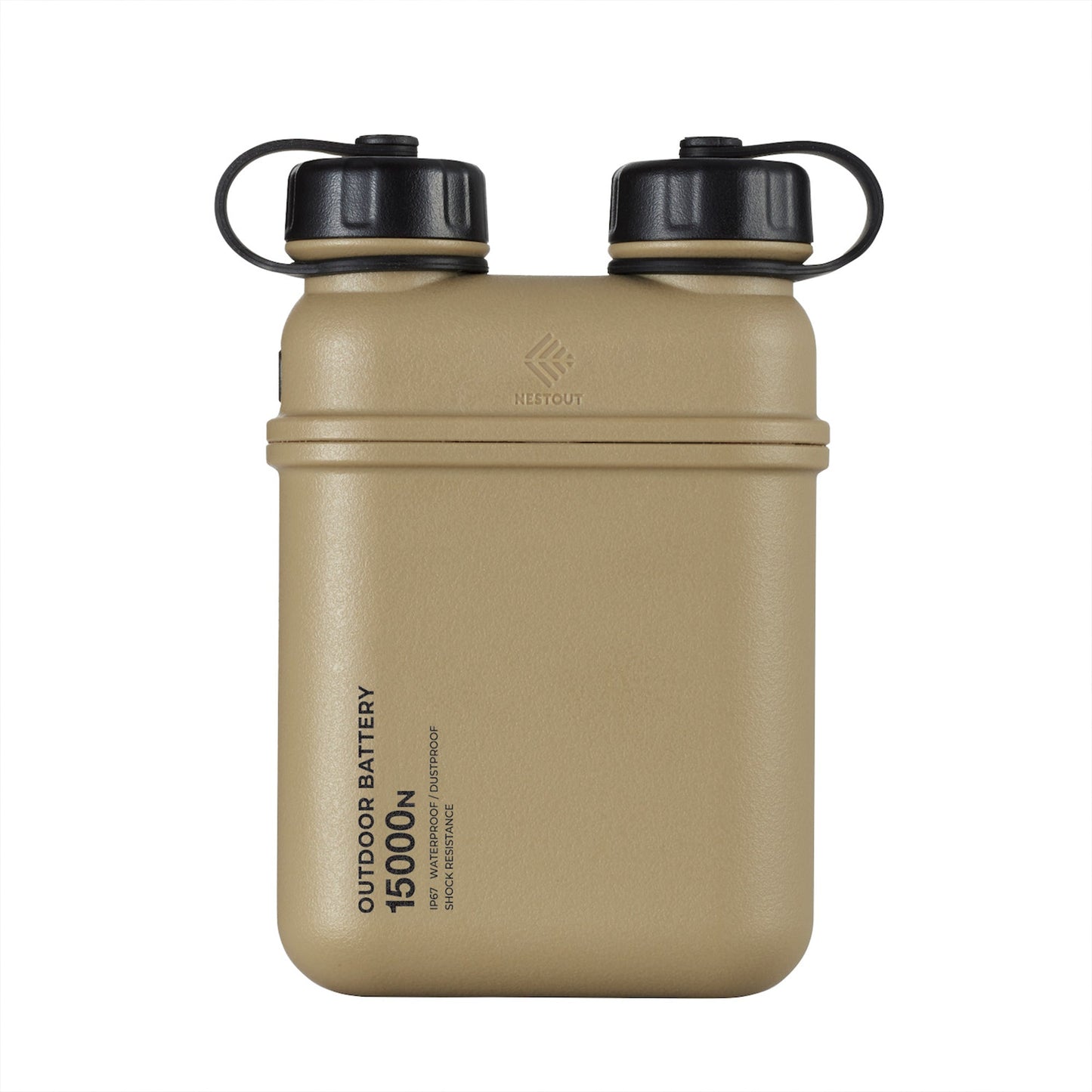Nestout 15000mAh Power Bank Beige