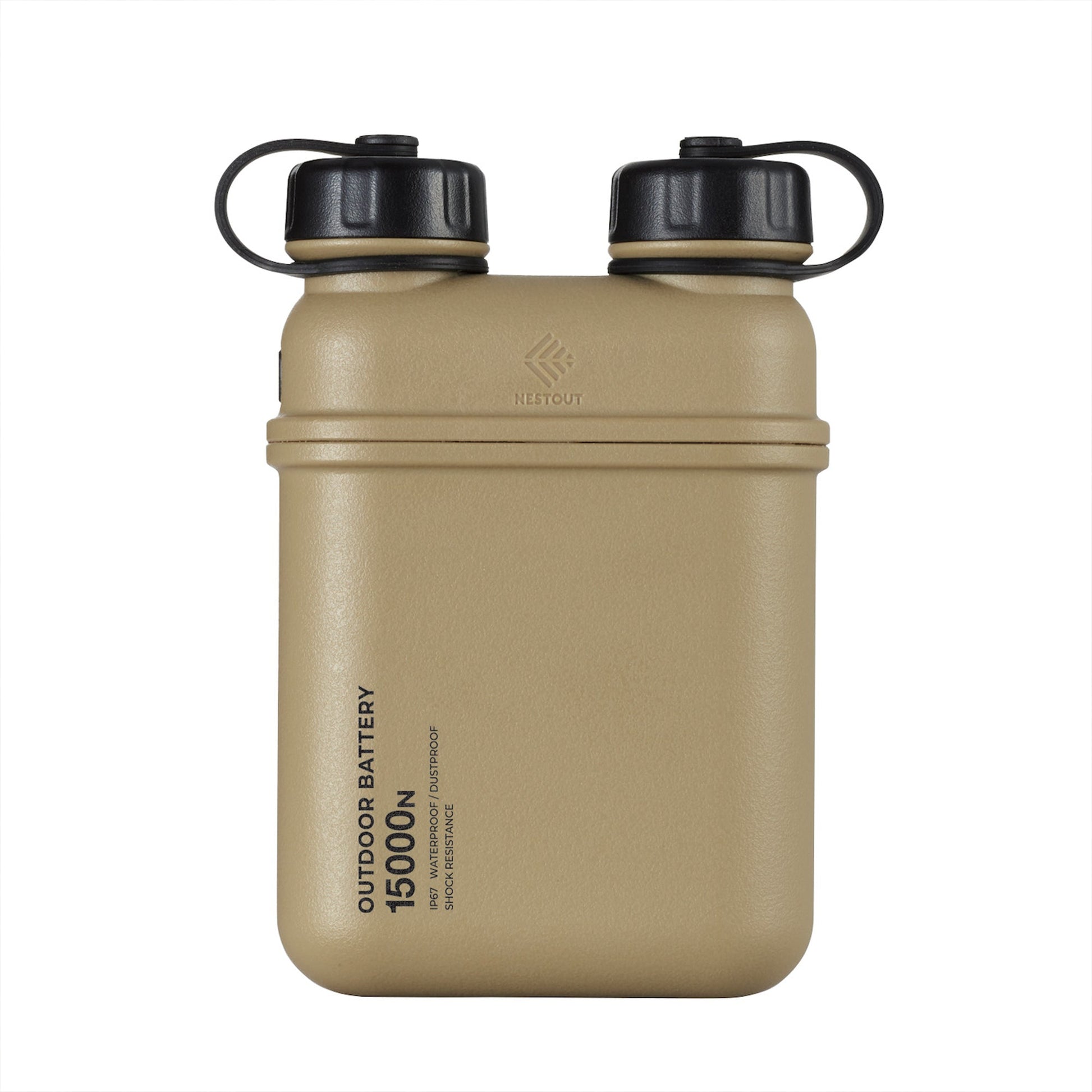 Nestout 15000mAh Power Bank Beige