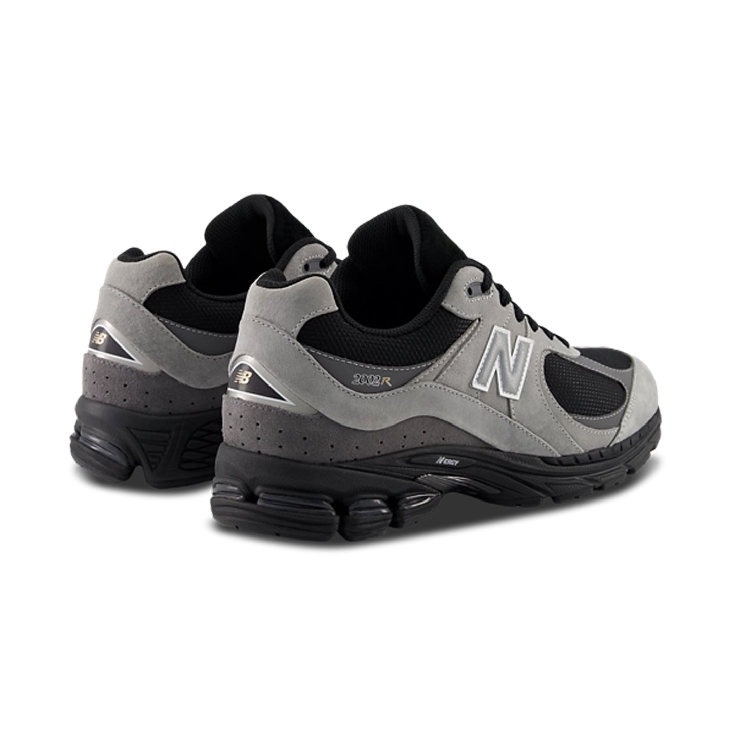New Balance 2002R Grey Black Sneakers