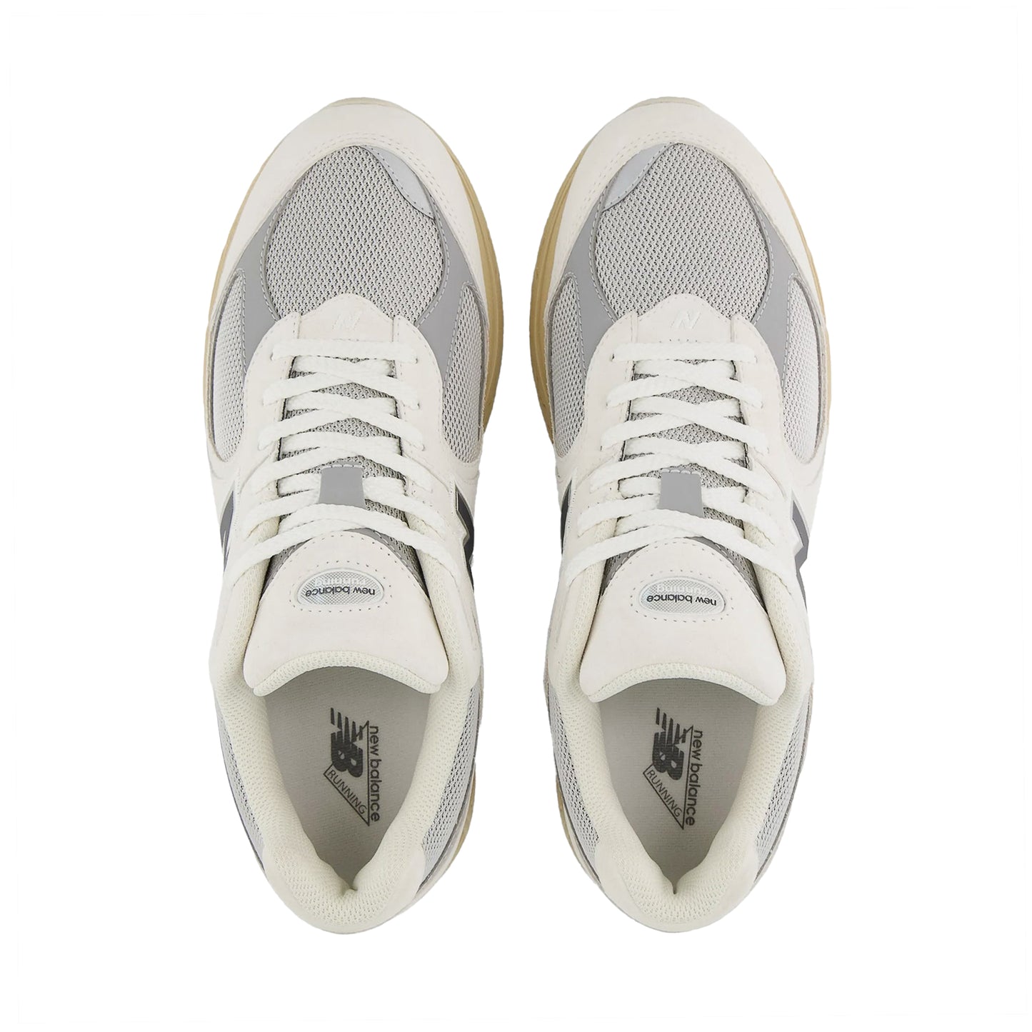 New Balance 2002R White Beige Sneakers