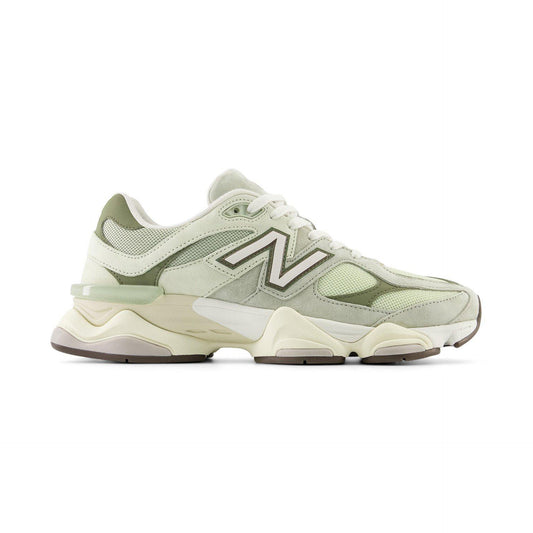 New Balance 9060 Green Tan Sneakers