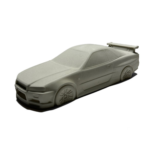 Nissan Skyline R34 Concrete Sculpture