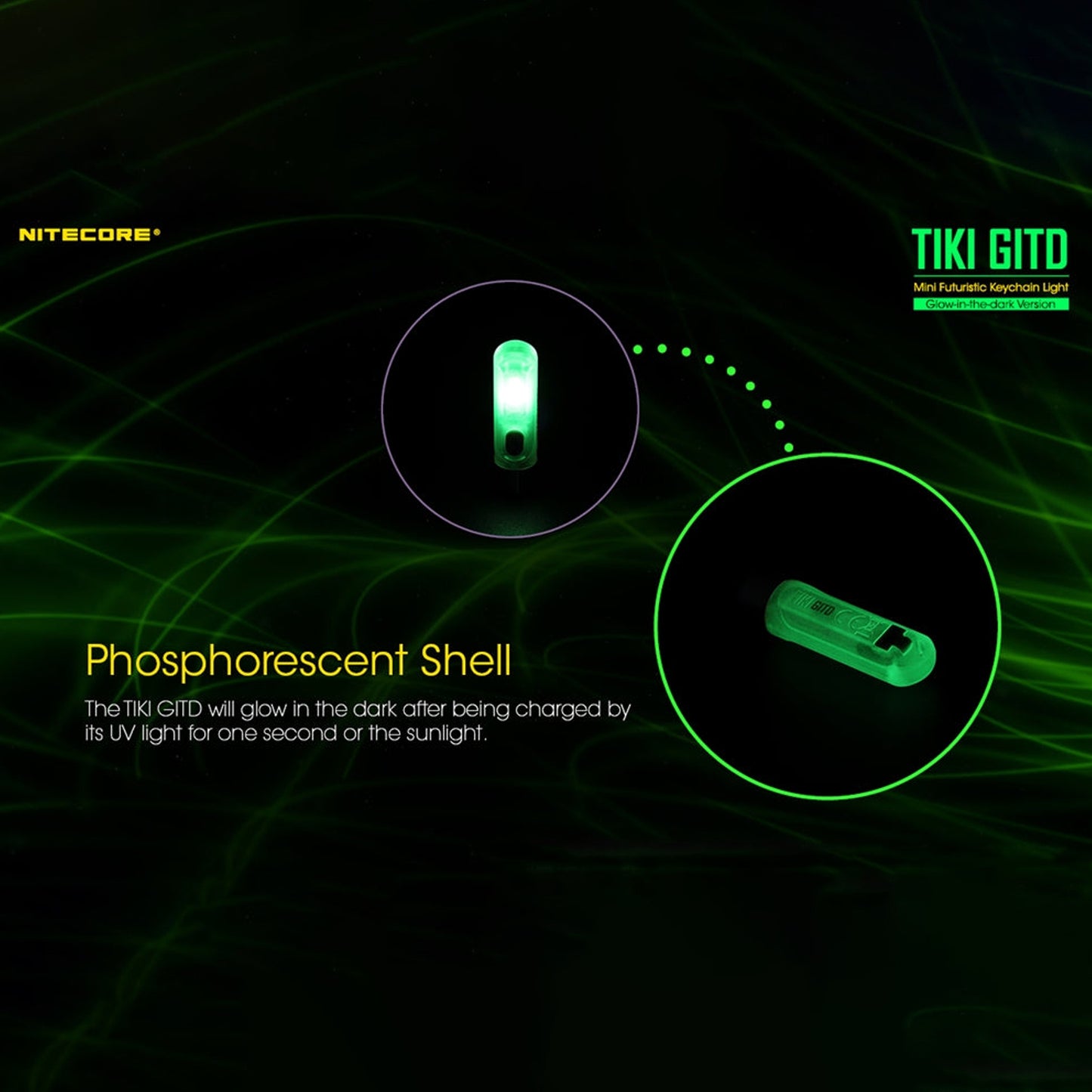 Nitecore TIKI 300 Lumen Keychain Flashlight