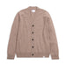 Norse Projects Adam Lambswool Cardigan - Oatmeal