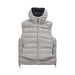 Norse Projects Pasmo Rip Hooded Down Gilet - White