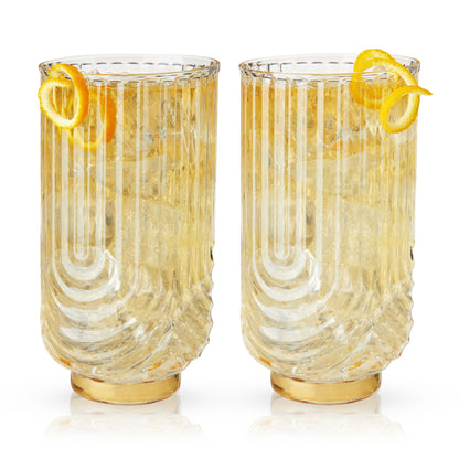 Gatsby Highball Glasses