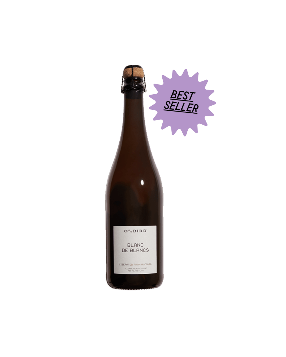 Oddbird Blanc de Blancs Non-Alcoholic Sparkling White Wine