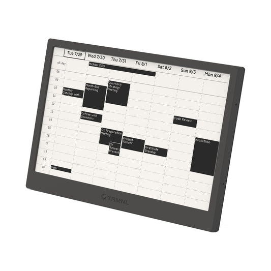 TRMNL Open Source Home Display Black