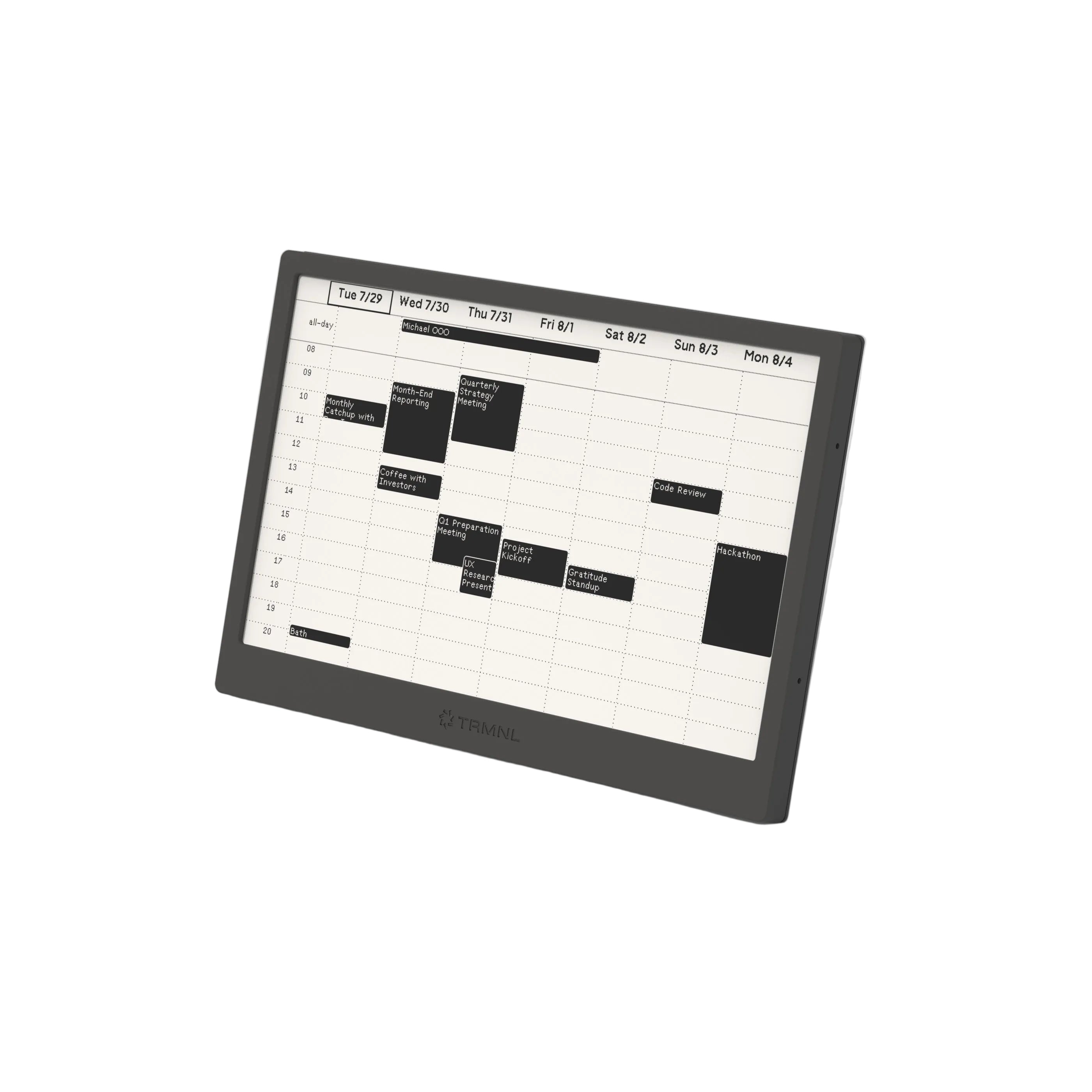 TRMNL Open Source Home Display | Uncrate Supply