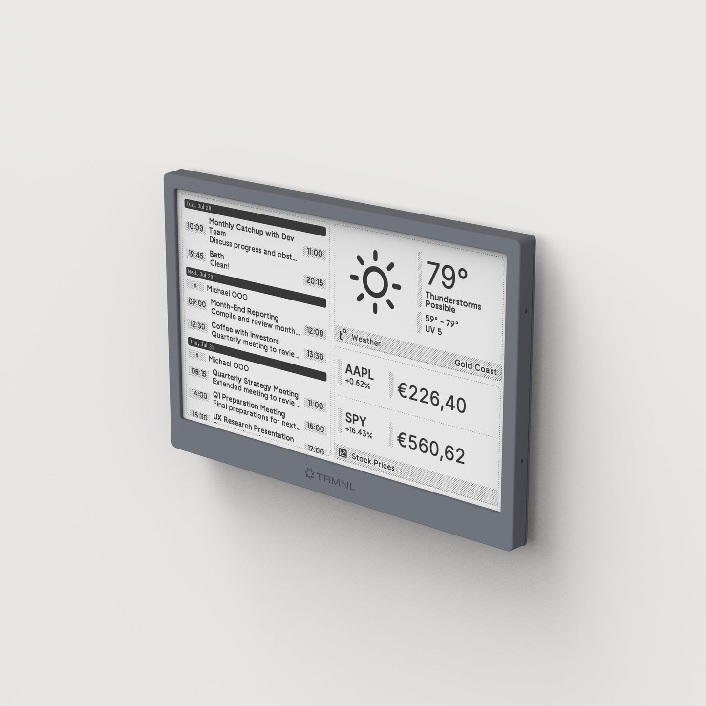 TRMNL Open Source Home Display