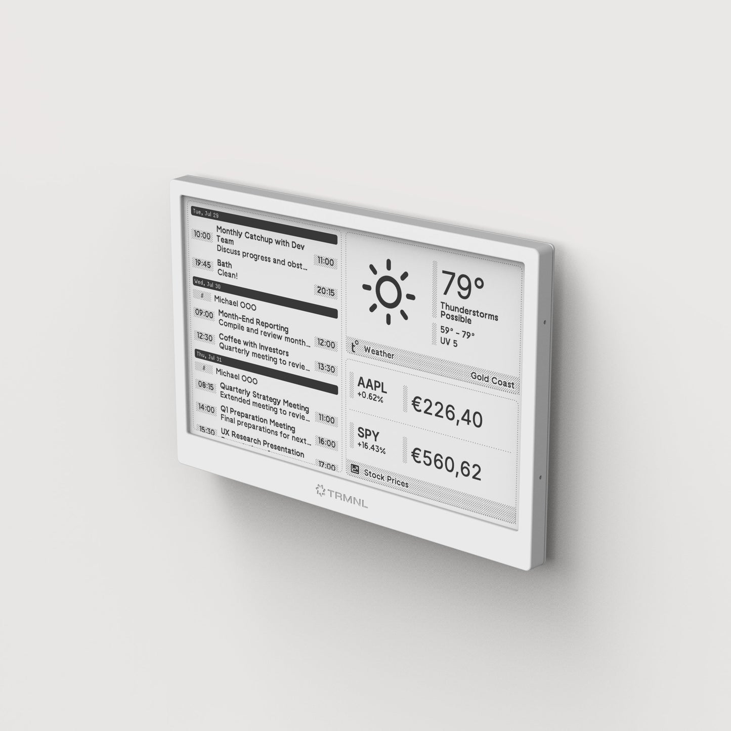 TRMNL Open Source Home Display