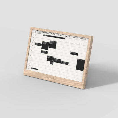 TRMNL Open Source Home Display Light Wood (faux)