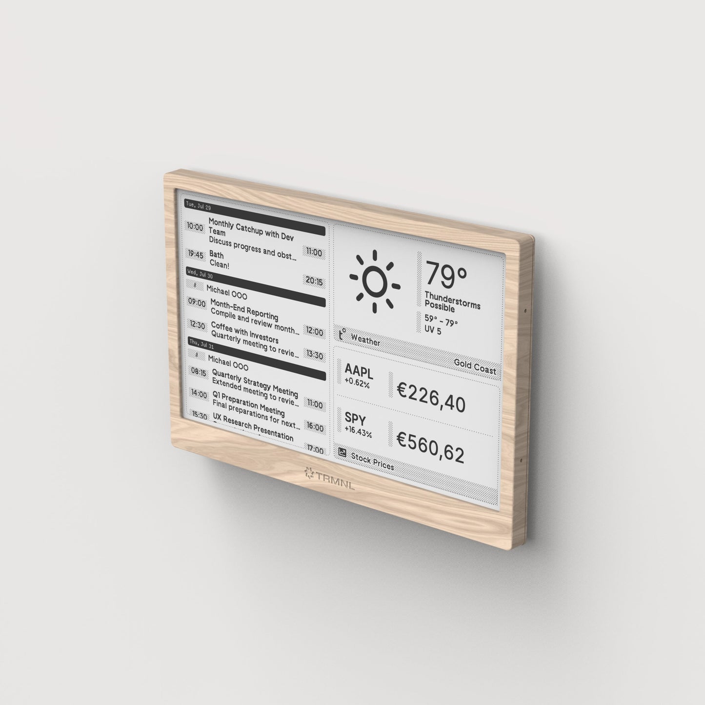 TRMNL Open Source Home Display