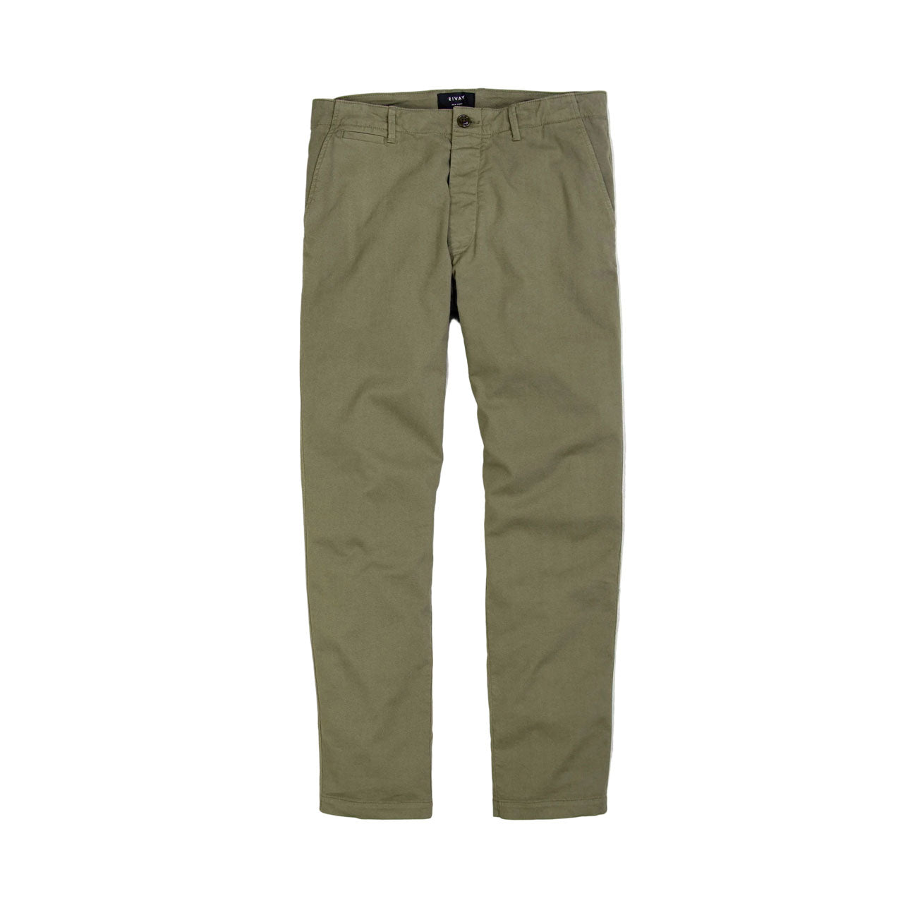 Rivay Series Chino in Olive Fatigue