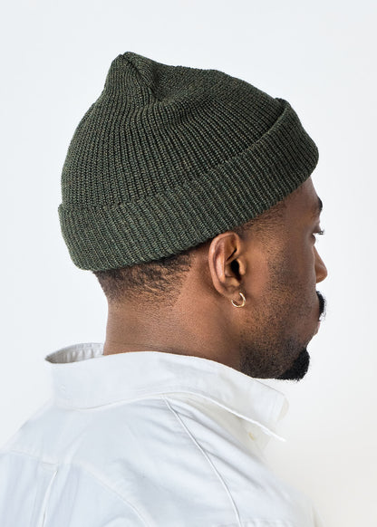 American Trench Merino Cardigan Stitch Beanie