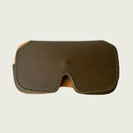 WP Standard Leather Sunglasses Case - Olive