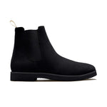 Oliver Cabell Chelsea Boot - Black Suede - Men's / Black