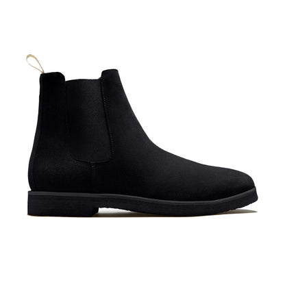 Oliver Cabell Chelsea Boot - Black Suede