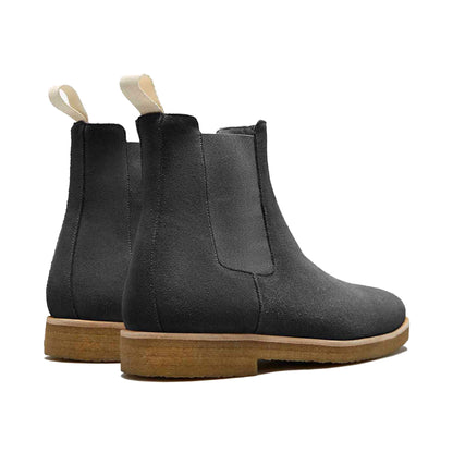 Oliver Cabell Chelsea Boot - Ash Suede