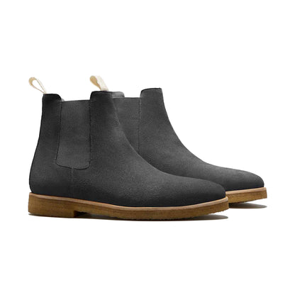 Oliver Cabell Chelsea Boot - Ash Suede